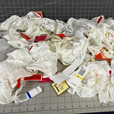 Super Lot of Underwear White & Ivory