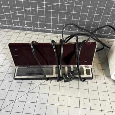 2 Vintage Digital Clocks