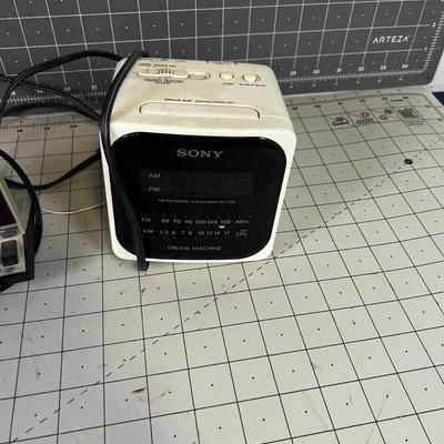 2 Vintage Digital Clocks