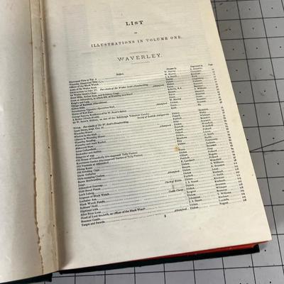 6 Volumes of the Waverly Novels 