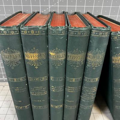 6 Volumes of the Waverly Novels 