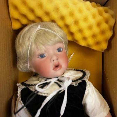Doll Porcelain Named Sean 
