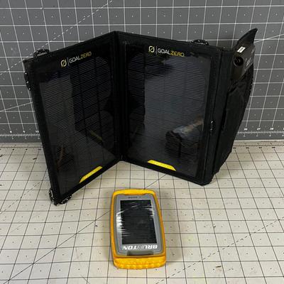 2 Solar Chargers 