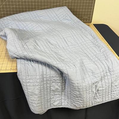 Blue Twin Blanket, Tommy Hilfiger 