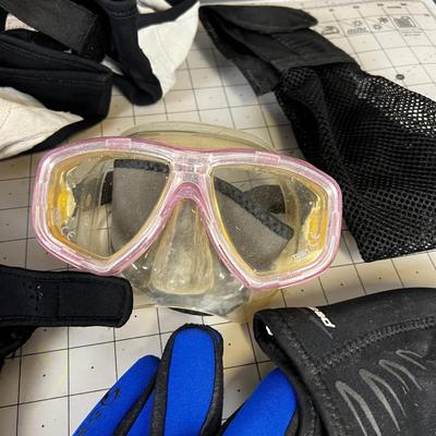 Mask, Gloves, Hood all for Scuba