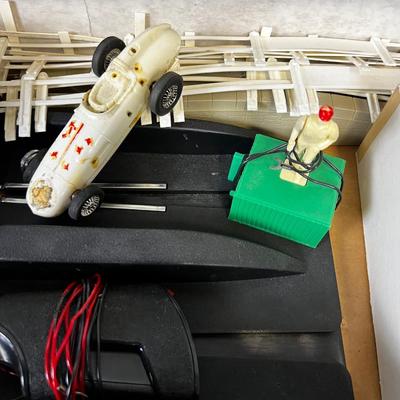 STROMBECKER Indianapolis Slot Car Race Set, In Original Box.