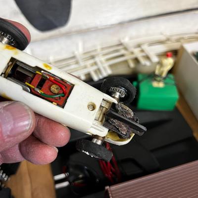 STROMBECKER Indianapolis Slot Car Race Set, In Original Box.