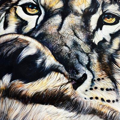 D Arthur LION Print 2018 