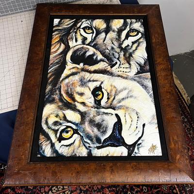 D Arthur LION Print 2018 