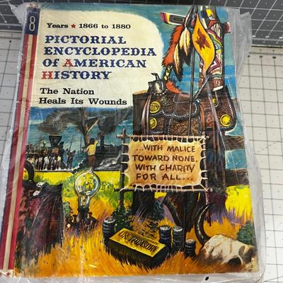 16 Volume Set Pictorial Encyclopedia of American History 