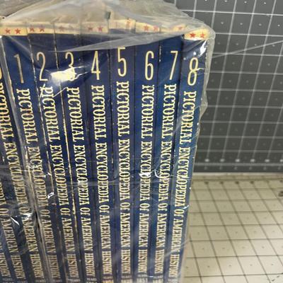 16 Volume Set Pictorial Encyclopedia of American History 