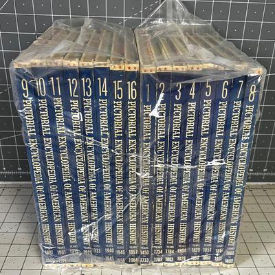 16 Volume Set Pictorial Encyclopedia of American History 
