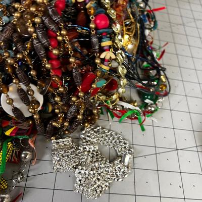 Tub Full of Necklaces