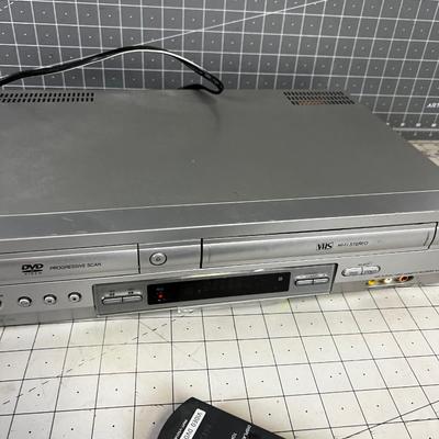 DVD and VHS Player with SONY with Remote