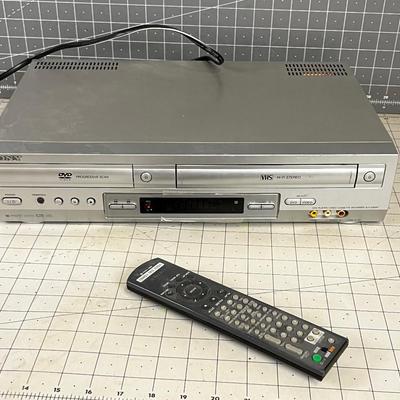 DVD and VHS Player with SONY with Remote