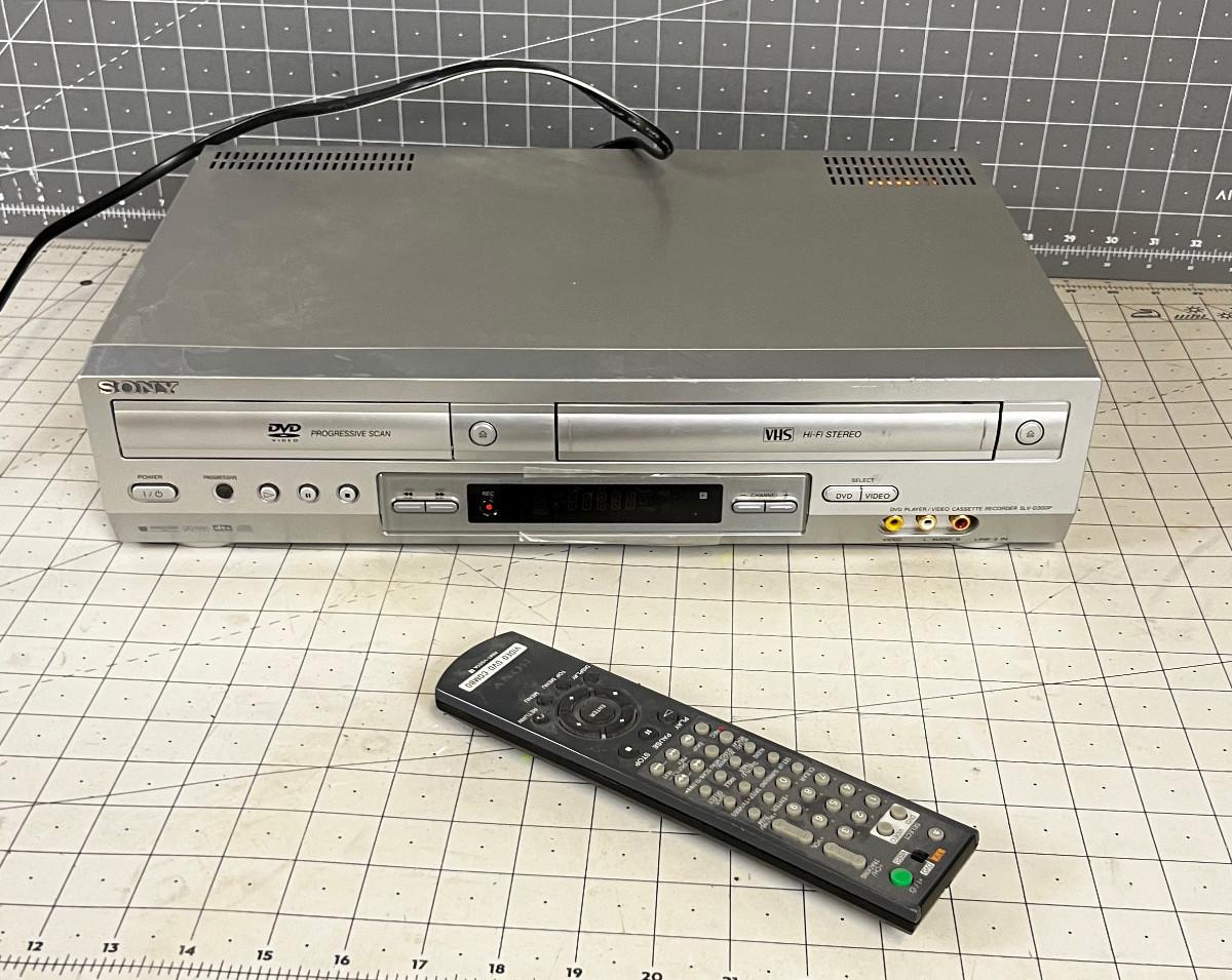 DVD and VHS Player with SONY with Remote