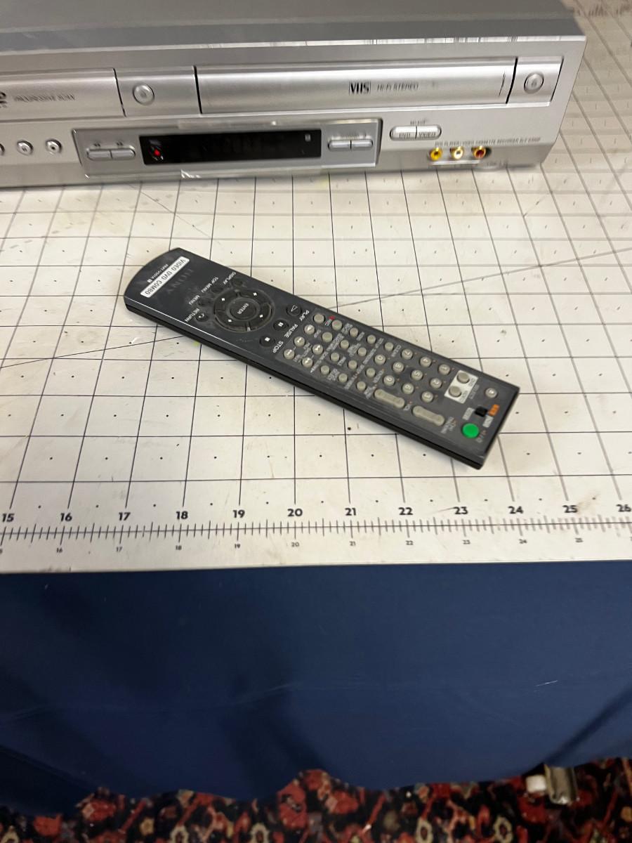 DVD and VHS Player with SONY with Remote