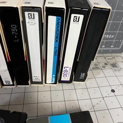 Whole pile of Beta Max Tapes. 