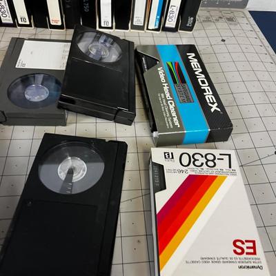 Whole pile of Beta Max Tapes. 