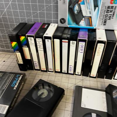 Whole pile of Beta Max Tapes. 
