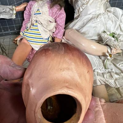 Lot of Antique Dolls 