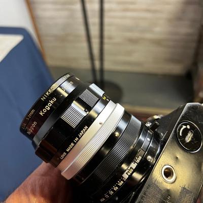 NIKON NIKOMAT Camera with Case 