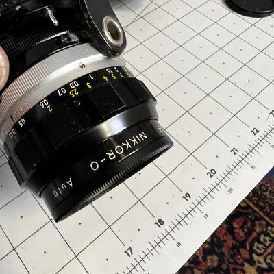NIKON NIKOMAT Camera with Case 