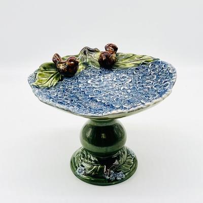 Ceramic Bird Bath Style Bowl