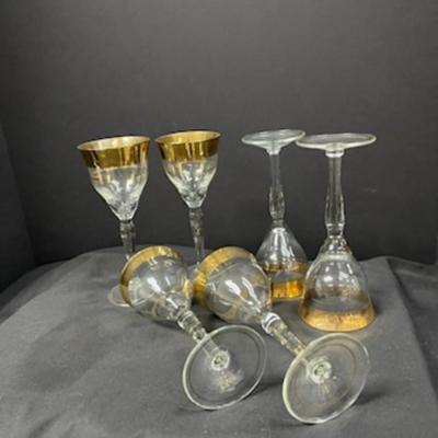 Hungarian Stemmed Glasses Lot 2