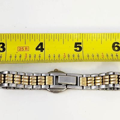 SEIKO QUARTZ #923746 2 TONED STEEL WATCH