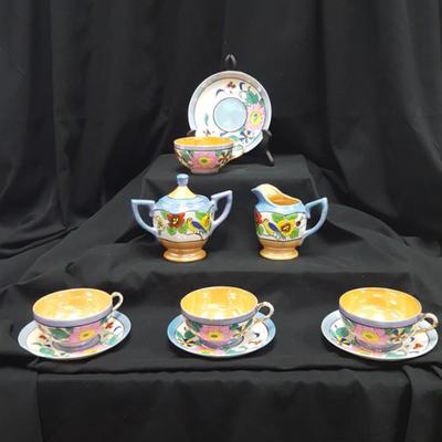 Lusterware Tea Set