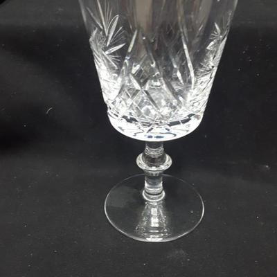 Buzzstar pattern Crystal wine glasses