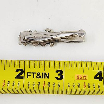 VINTAGE SWANK TRAIN TIE CLIP