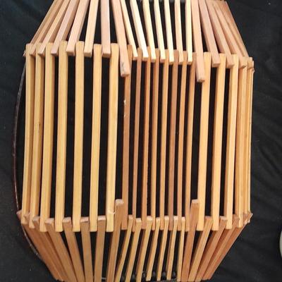 Nice variety of Dishware / chinaware and a neat wooden and wire basket