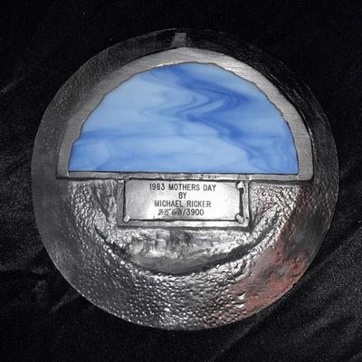 8" Michael Anthony Ricker 1983 Mother's Day Plate with Horse and Foal