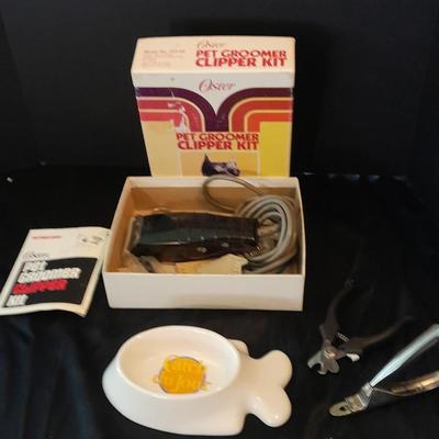 Oster pet Groomer clipper kit and other pet supplies