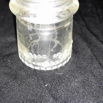 Antique glass Insulators, Different colors, Clay, Hemingray