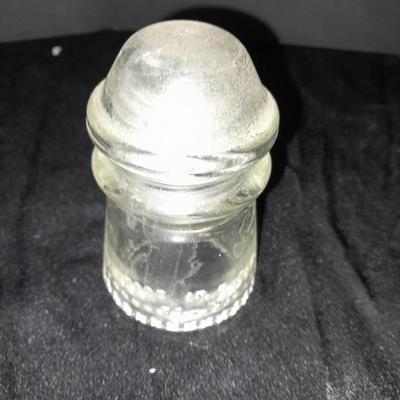 Antique glass Insulators, Different colors, Clay, Hemingray