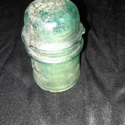 Antique glass Insulators, Different colors, Clay, Hemingray