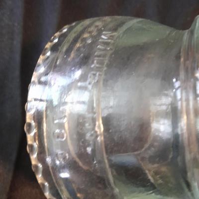 Antique glass Insulators, Different colors, Clay, Hemingray