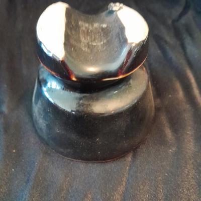 Antique glass Insulators, Different colors, Clay, Hemingray