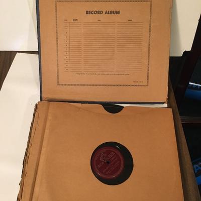 Gramophone records. 78s