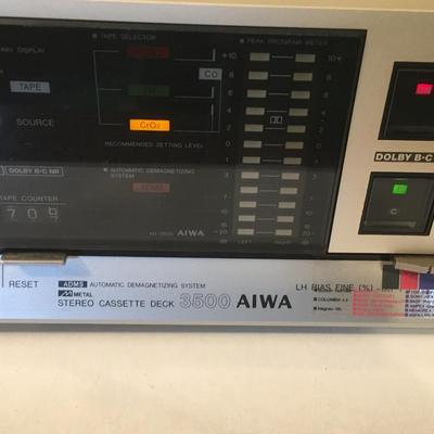 Aiwa Stereo Cassette Deck 3500