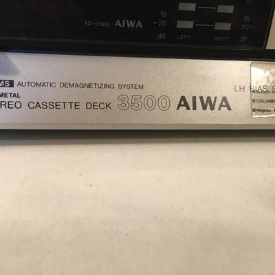 Aiwa Stereo Cassette Deck 3500