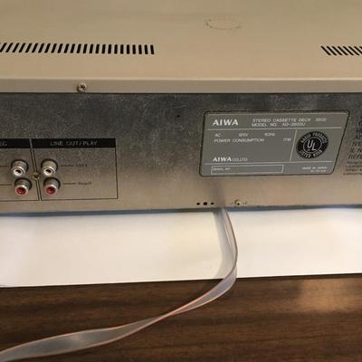 Aiwa Stereo Cassette Deck 3500