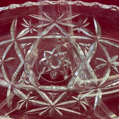 Anchor Hocking star of DAVID 8 1/2â€relish tray