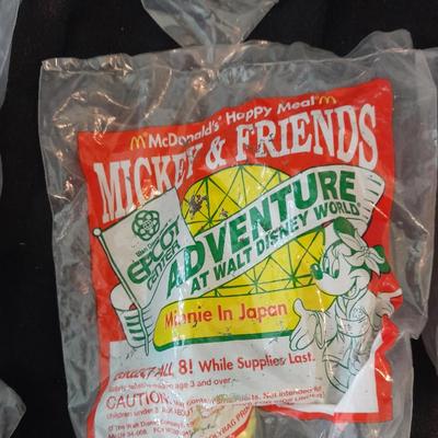 Still in the package collectable McDonald Happy meal toys