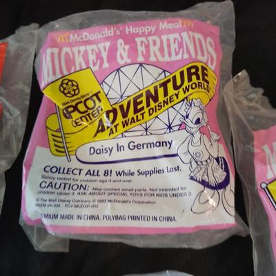 Still in the package collectable McDonald Happy meal toys