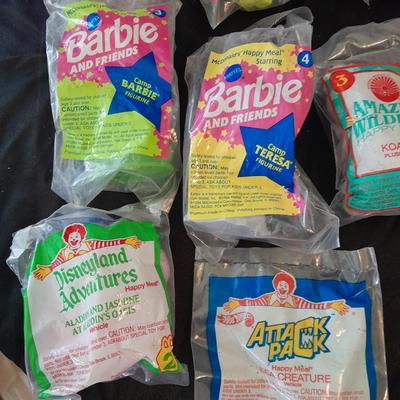 Still in the package collectable McDonald Happy meal toys