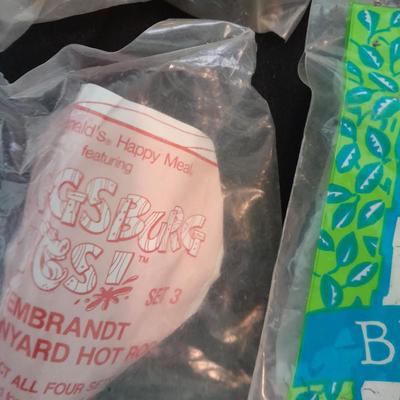 Still in the package collectable McDonald Happy meal toys